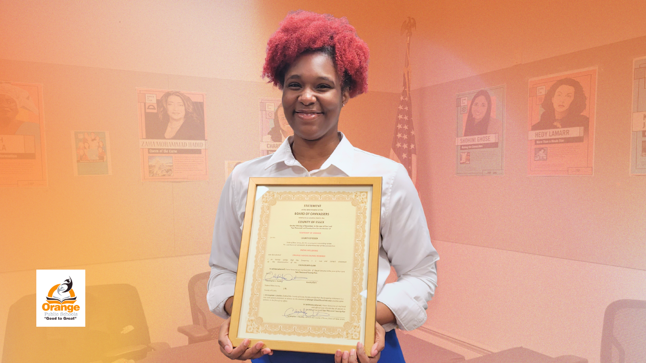Orange BOE Welcomes India Williams